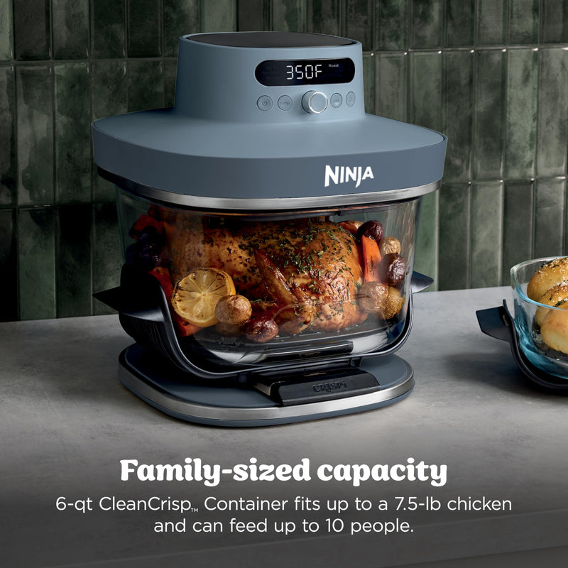 Ninja Crispi Pro Glass Air Fryer AS101CCY, Cyberspace