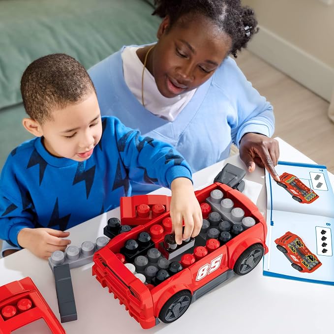 MEGA BLOKS - Ensemble de construction Voiture de course, 26 pièces