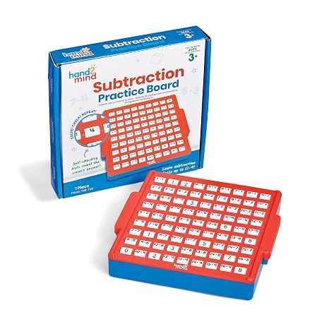 hand2mind - Subtraction Practice Boards