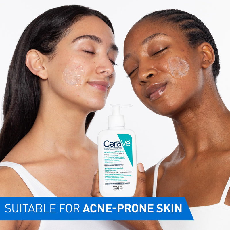 CeraVe - Acne Control Cleanser - 2% Salicylic Acid - 473 mL