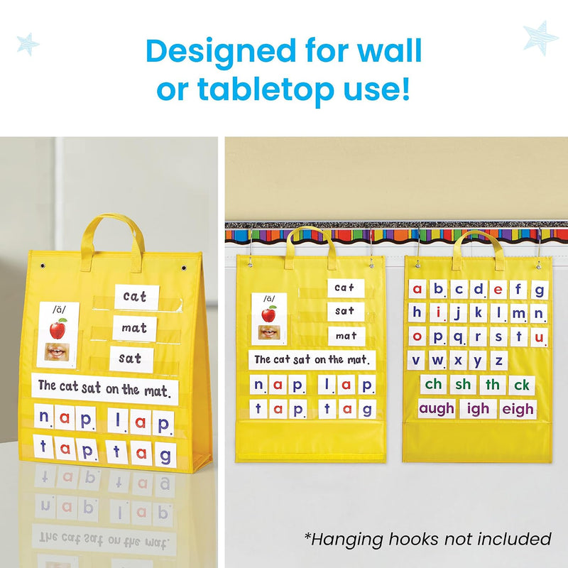 hand2mind - Phonics Skill-Building Demonstration Pocket Chart