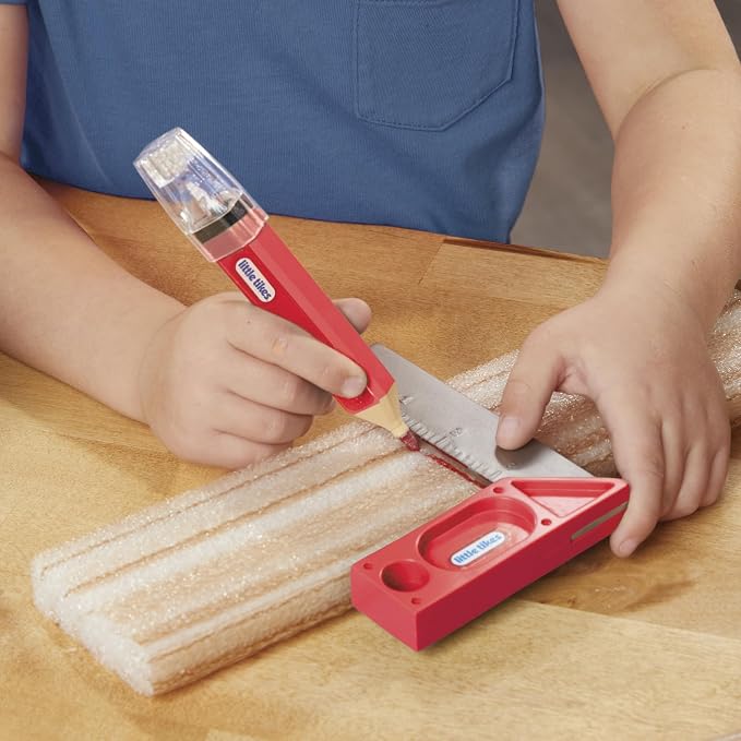 Little Tikes - JEU DE CONSTRUCTION CRÉATIVE - ENSEMBLE MESURER ET COUPER