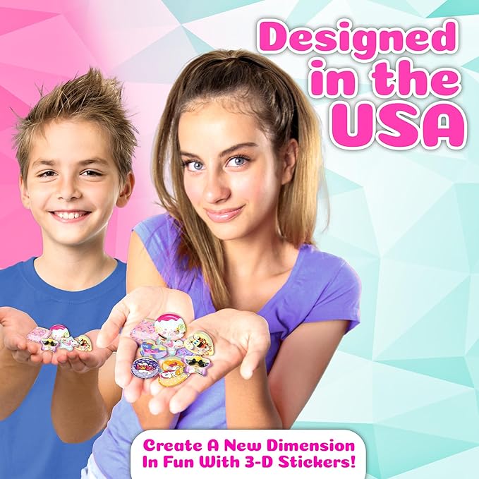 Wecool - Kit de fabrication d'autocollants 3D - Ily - Diy