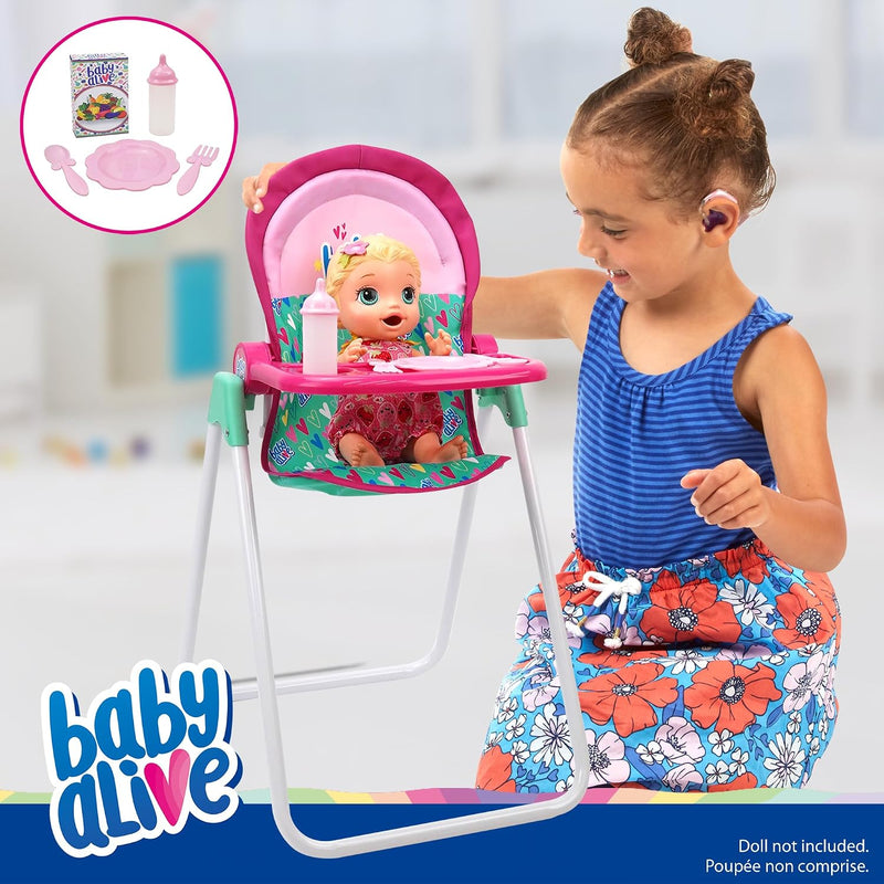 Baby Alive - Chaise haute pour poupée
