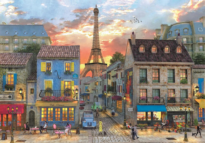 Clementoni - 1000-Piece Puzzle - Streets Of Paris