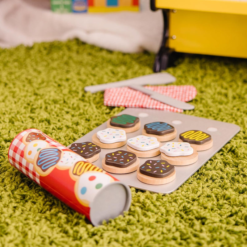 Melissa & Doug - Jeu de rôles - Assortiment de biscuits à découper en bois