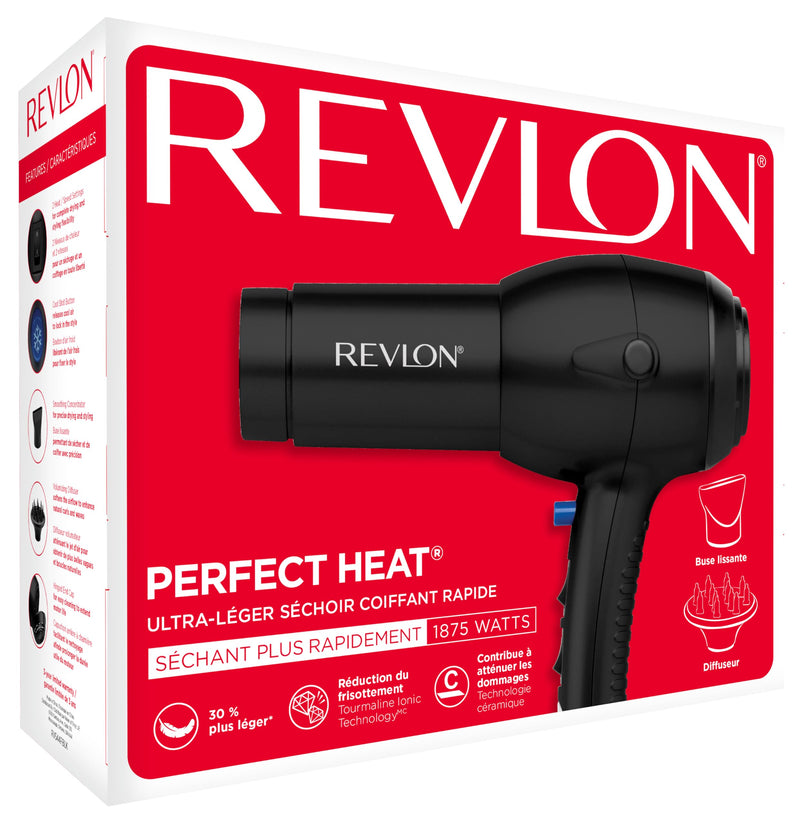 Revlon Ionic Hair Dryer RV544FBLK, Black
