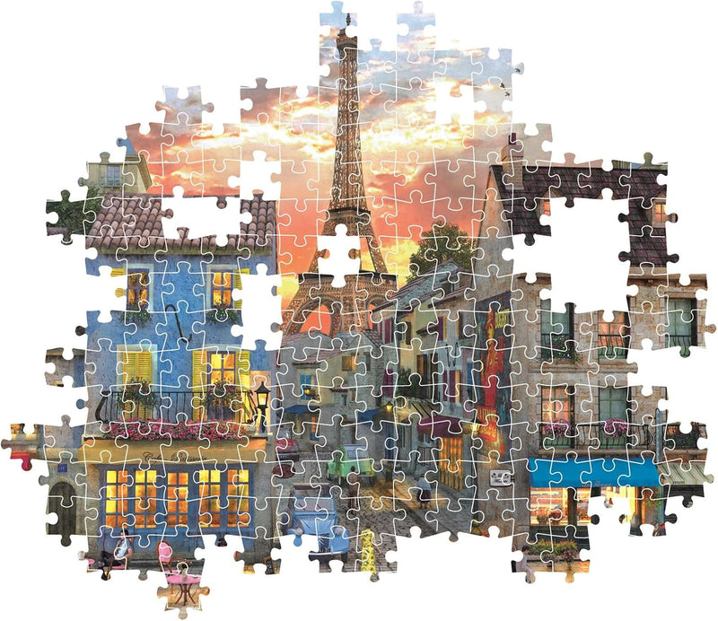 Clementoni - 1000-Piece Puzzle - Streets Of Paris