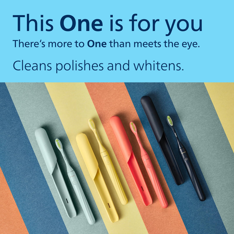 Philips One by Sonicare Battery Toothbrush HY1100/02, Mango