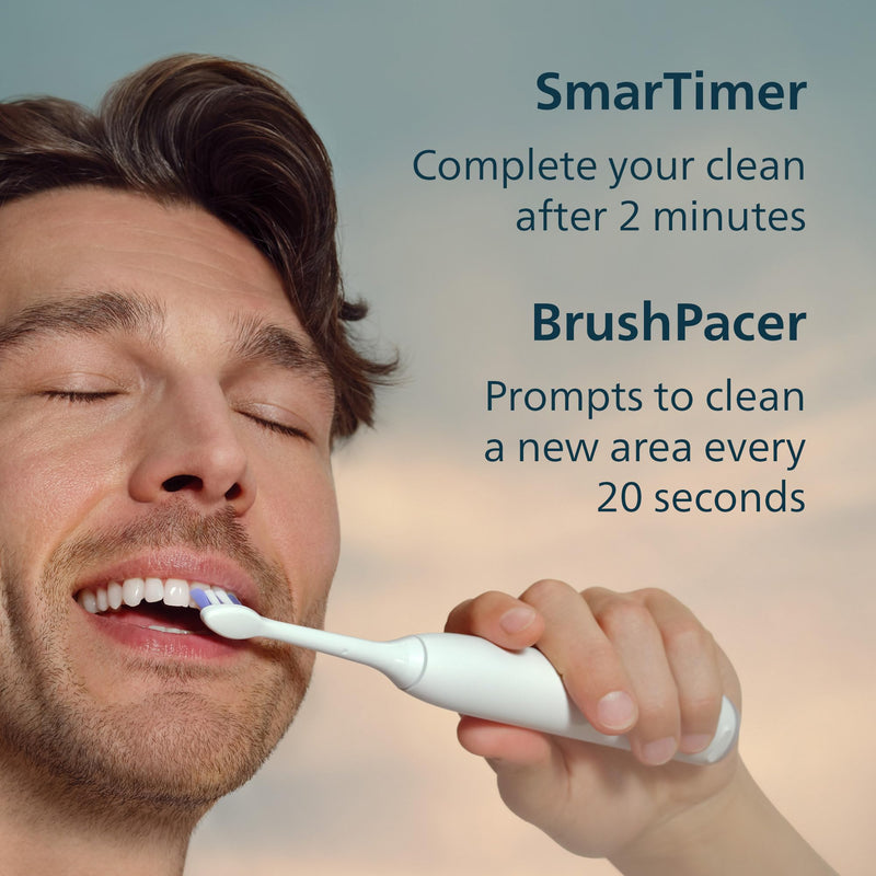 Philips Sonicare 6100 Electric Toothbrush HX7400/05, White