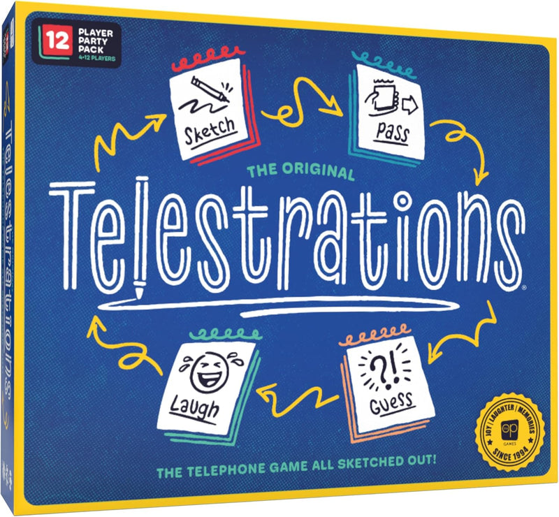 USAopoly - Telestrations, 12 Player Party Pack Game