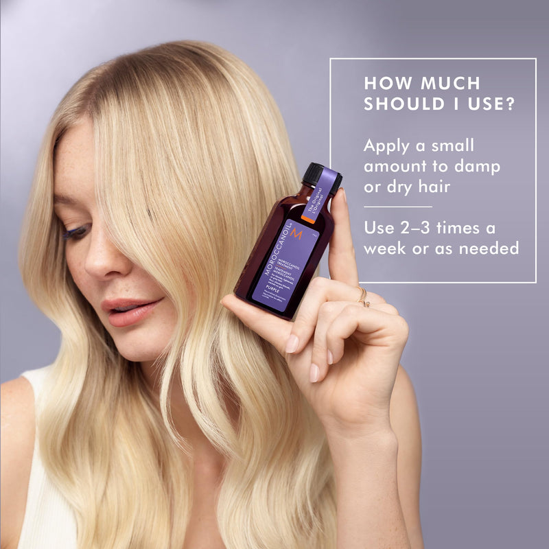 Moroccanoil Treatment Purple for Blonde Hair, 50 mL