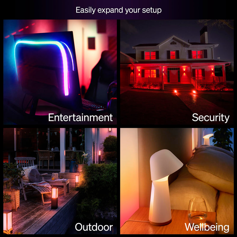 Philips Hue Essential A19 Color Smart Bulb 592535, 1 Pack