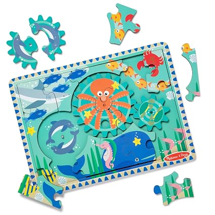 Melissa & Doug - Puzzle géant de 48 pièces - Monde sous-marin