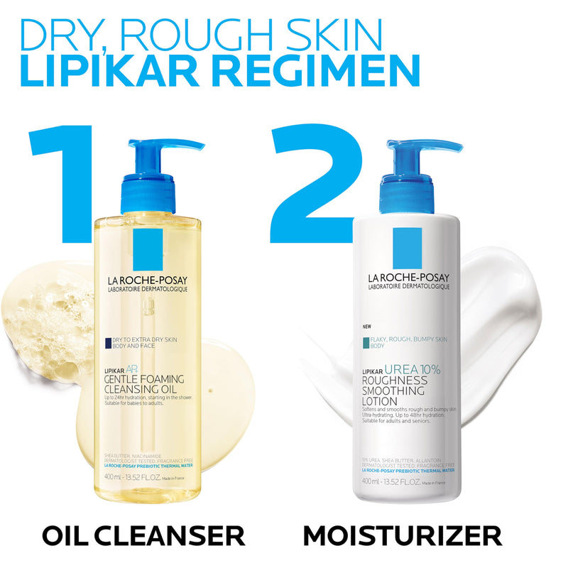 La Roche-Posay - Lipikar Lait Urea 10% - Body Lotion - 400 mL