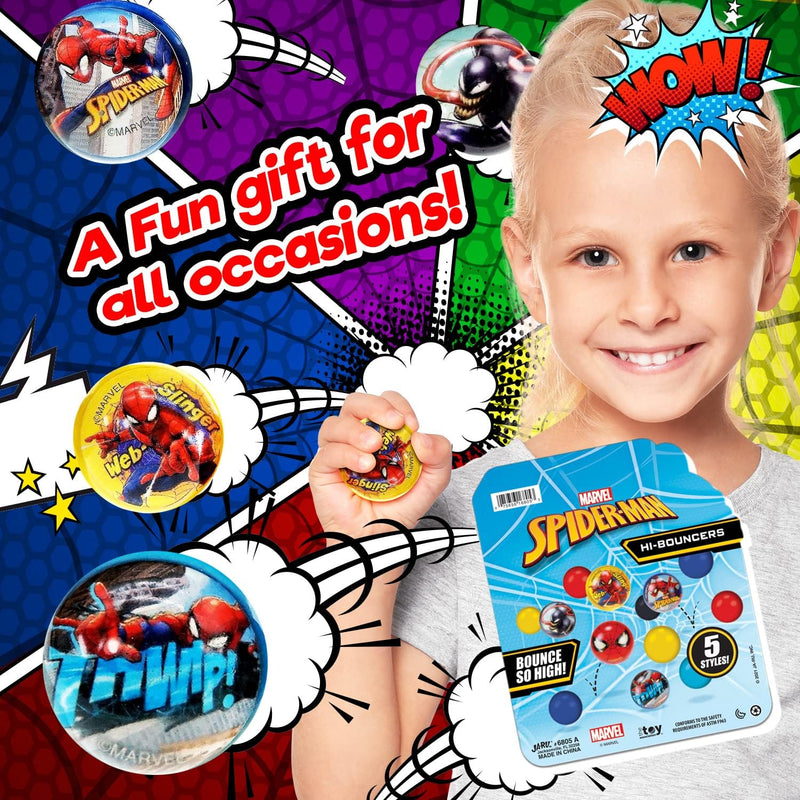 JA-RU - MARVEL - Balle rebondissante HI 5 pièces