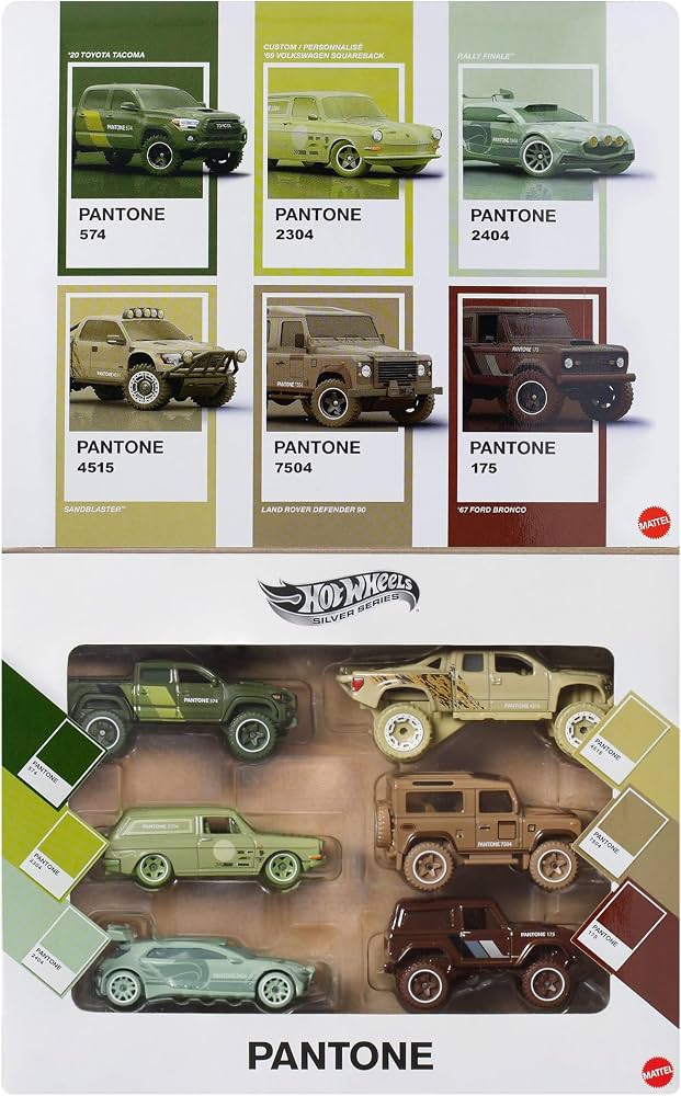 Hot Wheels - Multipack Pantone
