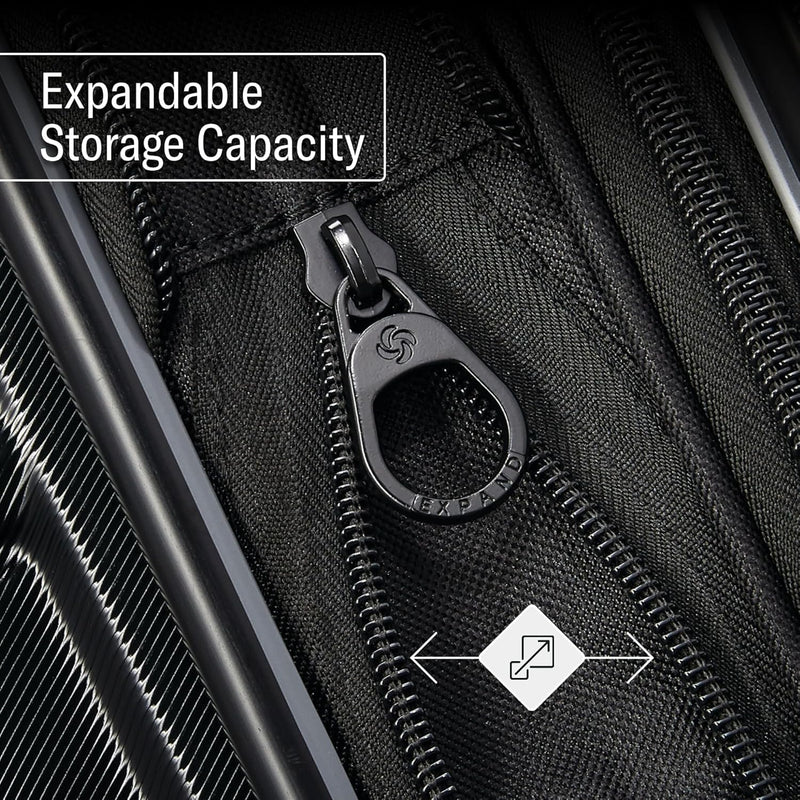 Samsonite Omni 2 Carry-On Suitcase 141130-7722, Arctic Silver