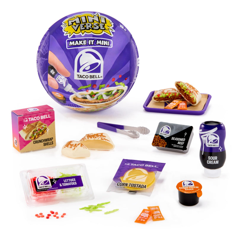 MGA's Miniverse - Make It Mini Taco Bell Series 1 (Single Random Pick)