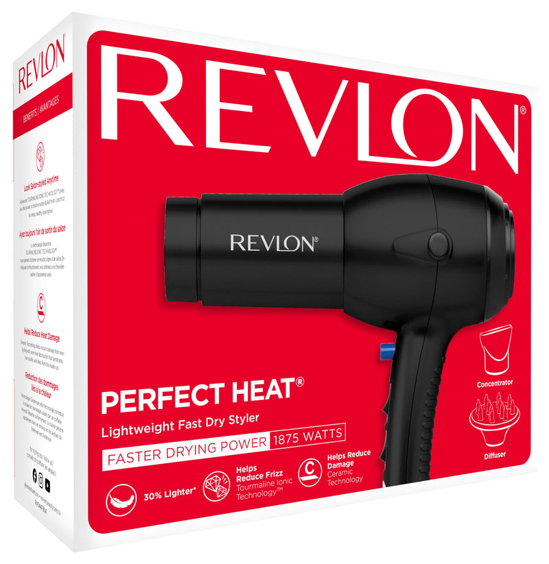 Revlon Ionic Hair Dryer RV544FBLK, Black