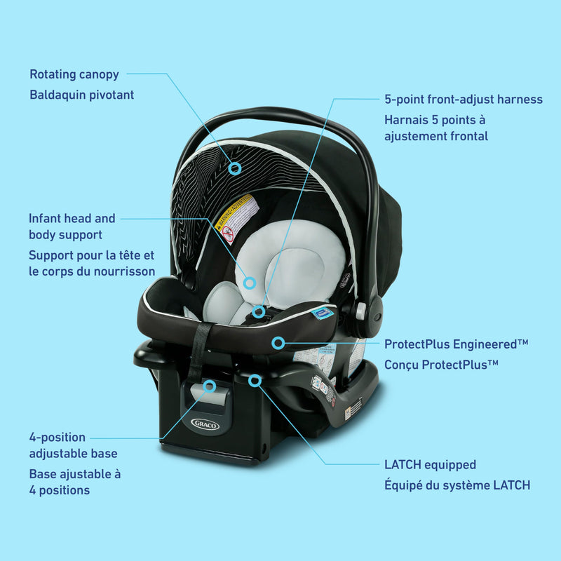 Graco - SnugRide 35 Lite LX Infant Car Seat - Studio