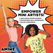 Made By Me Anime Artist Pad creative activity with children