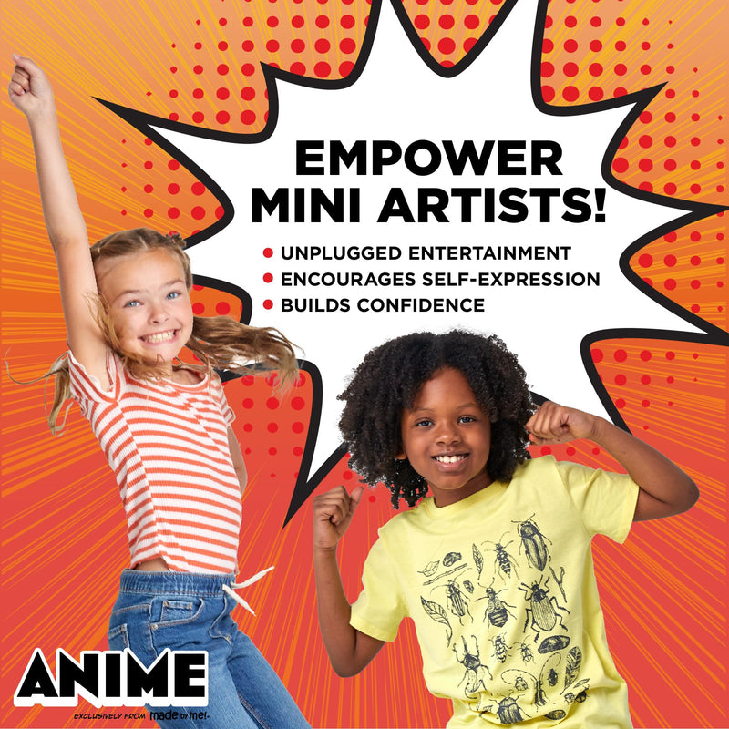 Made By Me Anime Artist Pad creative activity with children