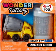 Wonder Factory - Never-Dry Sand Construction Truck - Cement Mixer - product detail or collection example