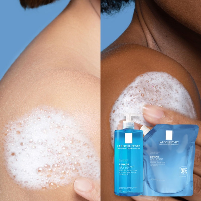 La Roche-Posay - Lipikar Cleansing Gel Refill - 400 mL
