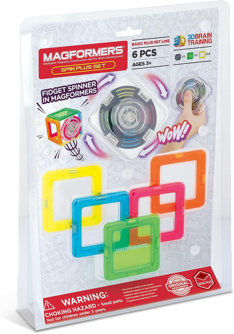 Magformers - Spin Plus Magnetic Building Set