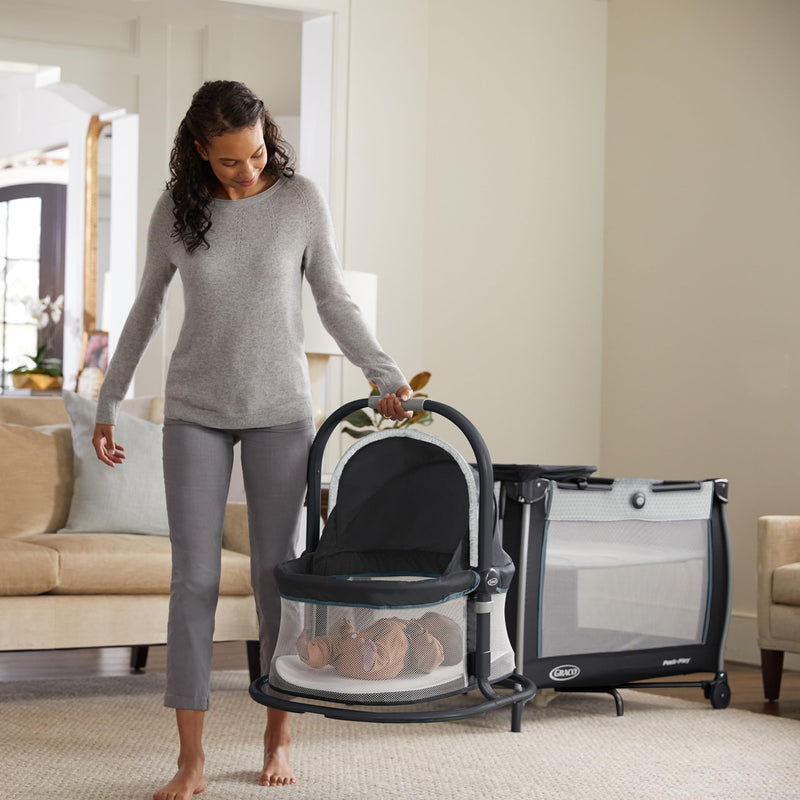 Graco - Pack 'n Play Day2Dream Bassinet Playard - Rainier