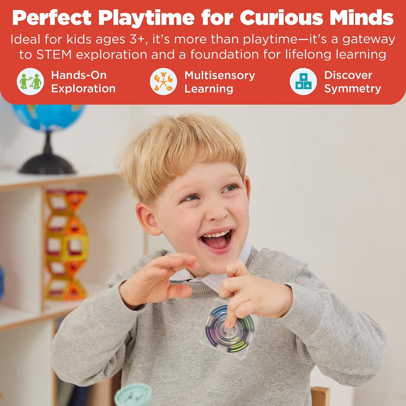 Magformers - Spin Plus Magnetic Building Set