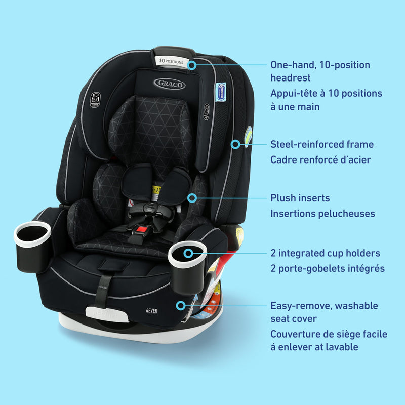 Graco - 4Ever 4-in-1 Car Seat - Drew