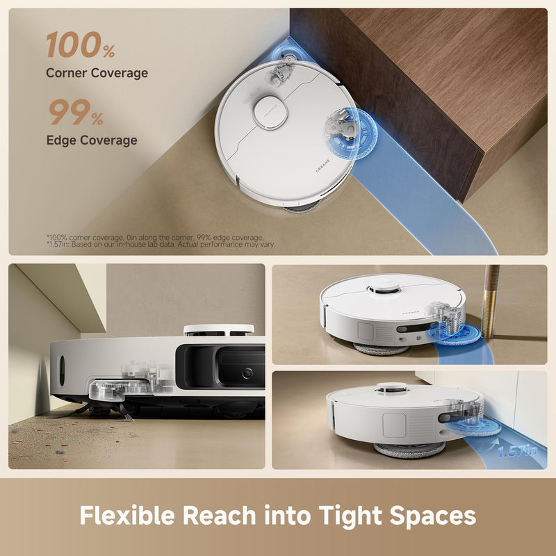 Dreame L40 Ultra Gen 2 RLL53SE Robot Vacuum and Mop, White