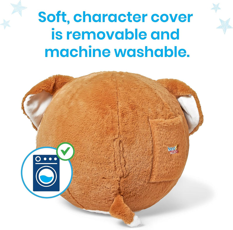 hand2mind - Compagnon ballon de yoga BubblePlush | Chiot