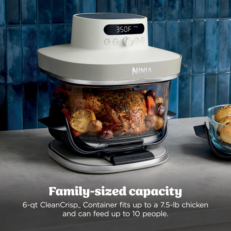 Ninja Crispi Pro Glass Air Fryer AS101CLG, Bone