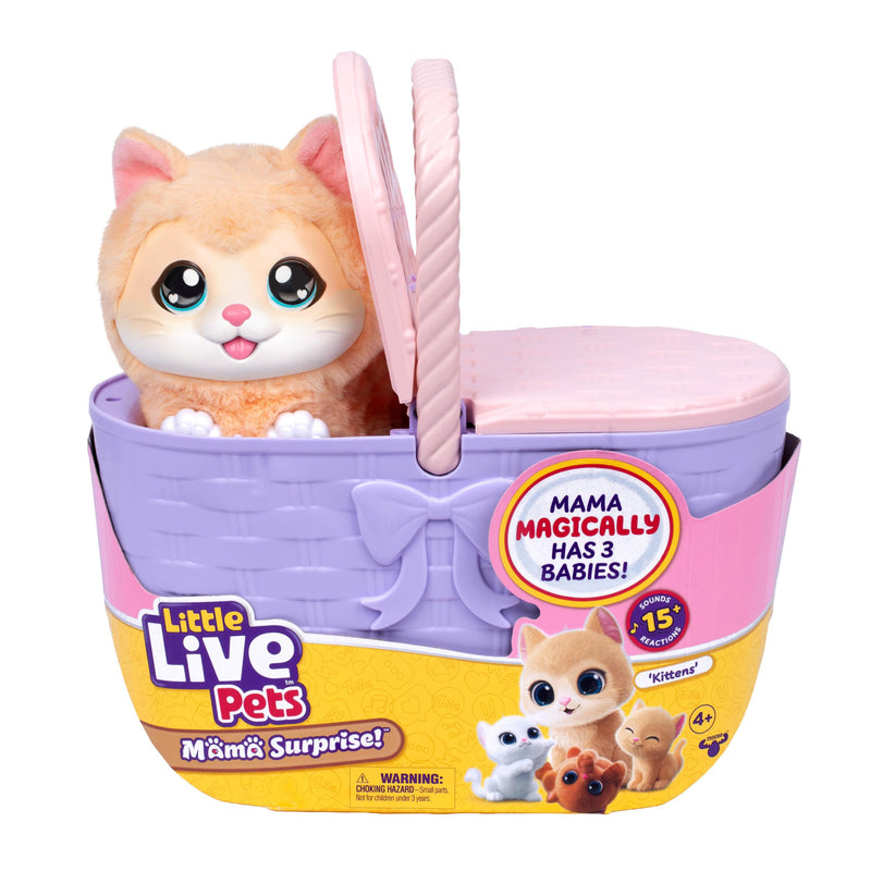 Little Live Pets - COFFRET DE JEU CHATON MAMA SURPRISE S7