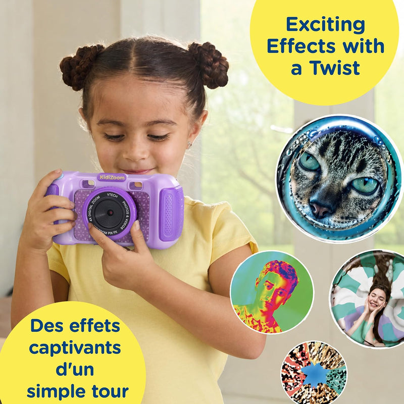 Vtech - KidiZoom Camera Pix FX - Purple - English/French Bilingual - view 5