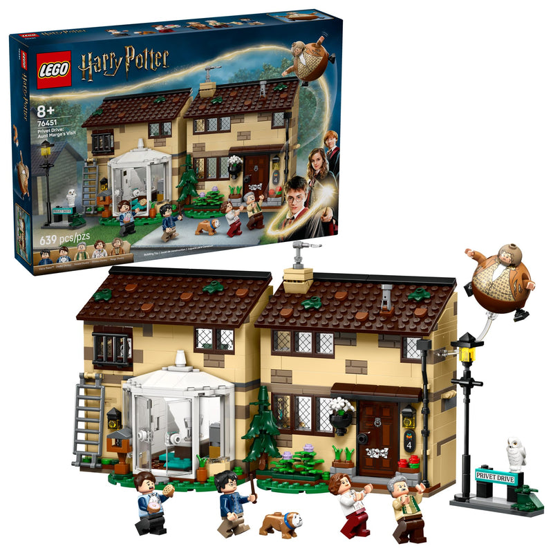 LEGO Harry Potter Privet Drive: Aunt Marge's Visit 76451