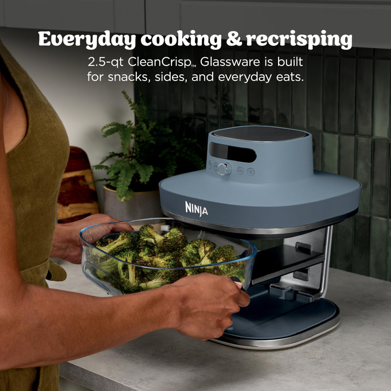 Ninja Crispi Pro Glass Air Fryer AS101CCY, Cyberspace