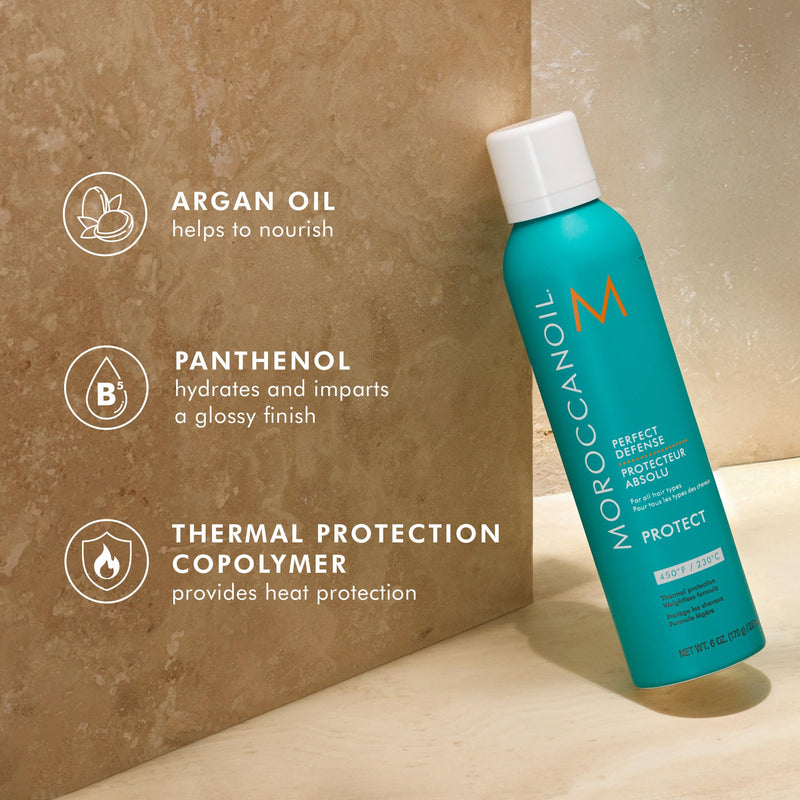 Moroccanoil Perfect Defense Heat Protectant, 225 mL