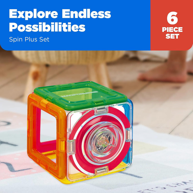 Magformers - Spin Plus Magnetic Building Set