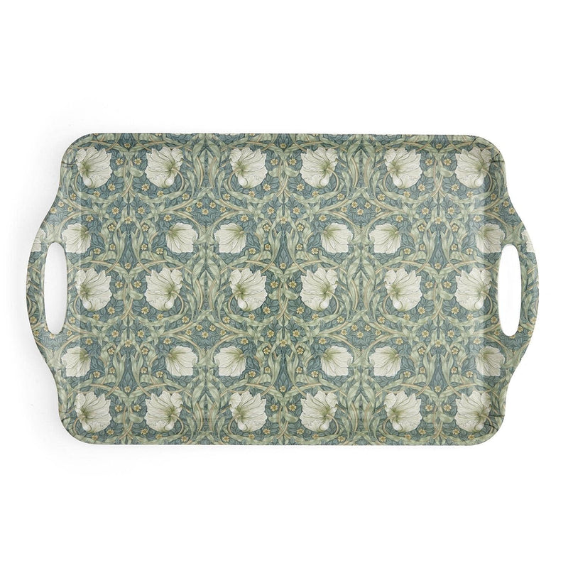 William Morris & Co - Lge Mel Hndld Tray 18.9 × 11.6 in