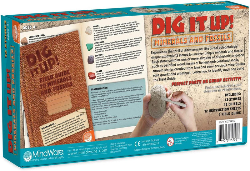 MindWare - Dig It Up! Minerals and Fossils Toy