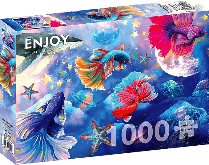 ENJOY - Puzzle de 1000 pièces - La lueur des méduses