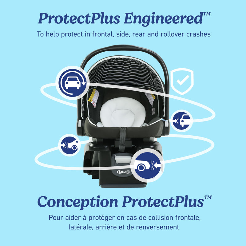 Graco - SnugRide 35 Lite LX Infant Car Seat - Gotham