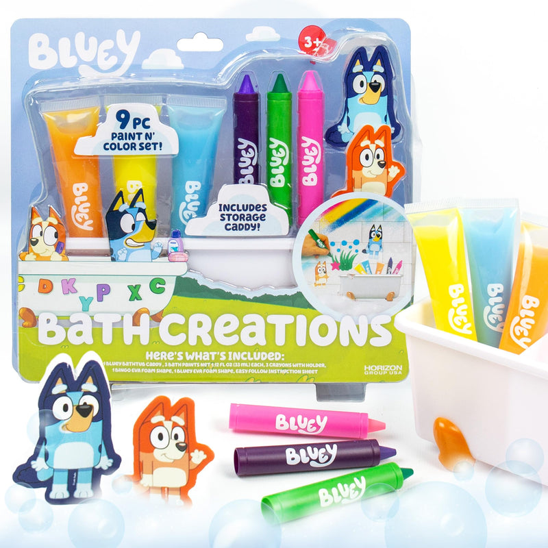 Bluey Creative Bath Coloring