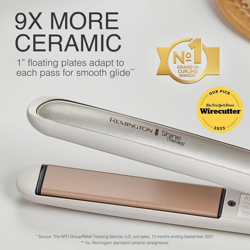 Remington Shine Therapy Flat Iron S9511, 1 in.