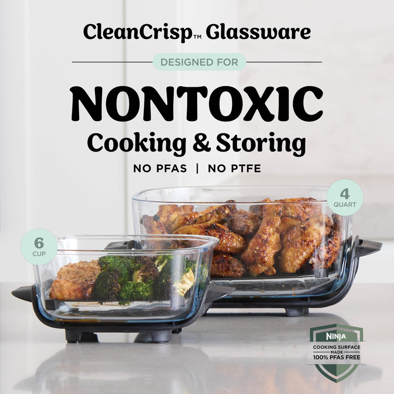 Ninja Crispi Glass Air Fryer FN101CGN
