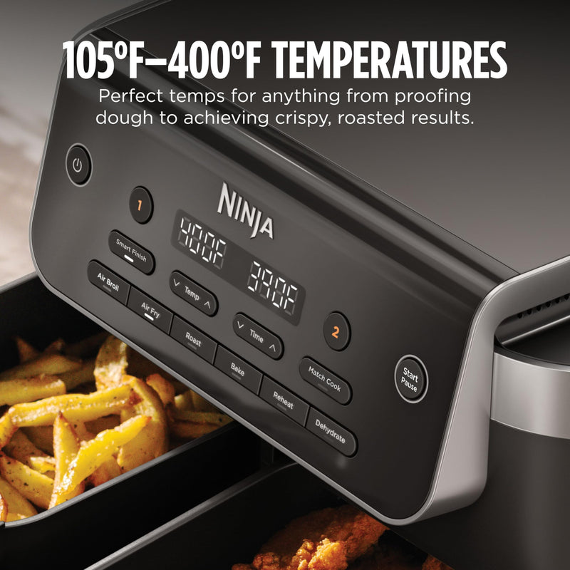 Ninja DualZone Air Fryer DZ801C, 8 qt.